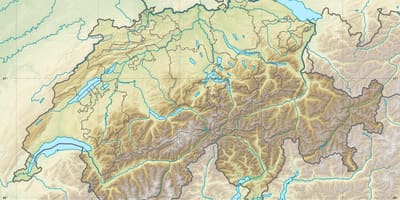 Bản đồ của thụy sĩ cứu trợ
